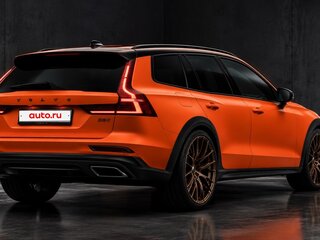 2020 Volvo V60 Cross Country II, оранжевый, 3100000 рублей, вид 4