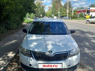 2014 Skoda Rapid I, жёлтый, 415000 рублей, вид 1
