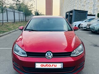 2014 Volkswagen Golf VII, красный, 1140000 рублей, вид 2