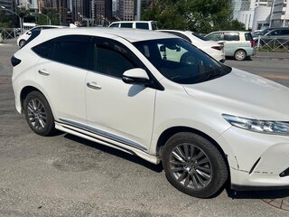 2019 Toyota Harrier III (XU60) Рестайлинг, белый, 3100000 рублей, вид 2