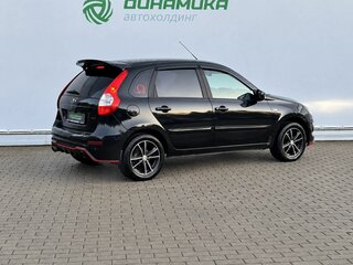 2013 Lada (ВАЗ) Kalina II, чёрный, 380000 рублей, вид 5