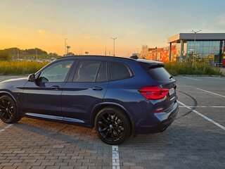 2019 BMW X3 M40d III (G01), синий, 5100000 рублей, вид 4