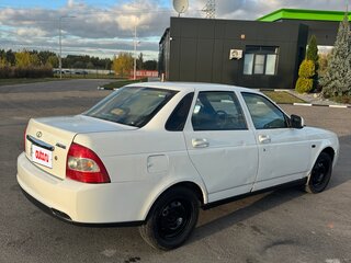 2013 Lada (ВАЗ) Priora I Рестайлинг, белый, 155000 рублей, вид 4