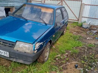1998 Lada (ВАЗ) 2108, синий, 50000 рублей, вид 1