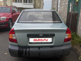 2008 Hyundai Accent ТагАЗ II, серебристый, 200000 рублей, вид 3