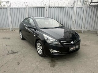 2014 Hyundai Solaris I Рестайлинг, чёрный, 1095000 рублей, вид 5