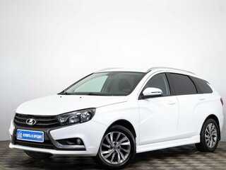 2018 Lada (ВАЗ) Vesta SW I, белый, 1299000 рублей, вид 3