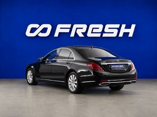 2018 Mercedes-Benz S-Класс 450 Long VI (W222, C217) Рестайлинг, чёрный, 3497900 рублей, вид 2