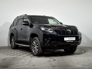2019 Toyota Land Cruiser Prado 150 Series Рестайлинг 2, чёрный, 4638970 рублей, вид 3