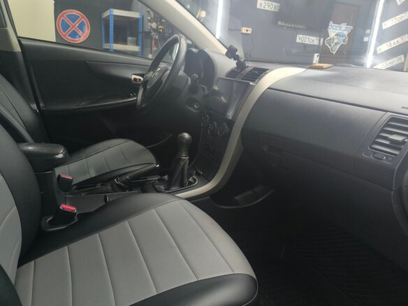 2008 Toyota Corolla X (E140, E150), чёрный, 950000 рублей - вид 14