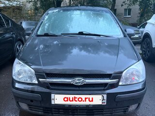 2005 Hyundai Getz I, чёрный, 400000 рублей, вид 2
