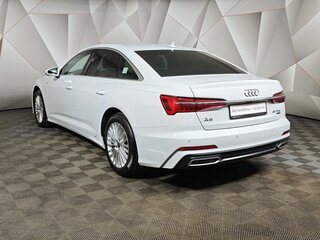 2020 Audi A6 45 TFSI V (C8), белый, 4635000 рублей, вид 4