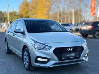 2019 Hyundai Solaris II, серебристый, 1349000 рублей, вид 1