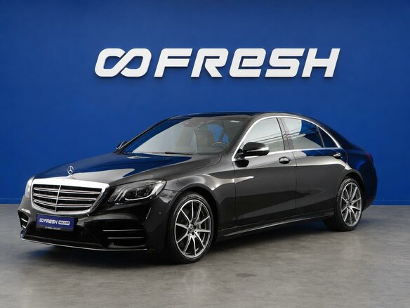 2019 Mercedes-Benz S-Класс 450 Long VI (W222, C217) Рестайлинг, чёрный, 5500077 рублей - вид 4