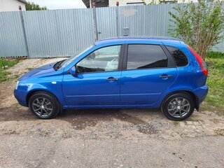 2008 Lada (ВАЗ) Kalina I, синий, 400000 рублей, вид 2