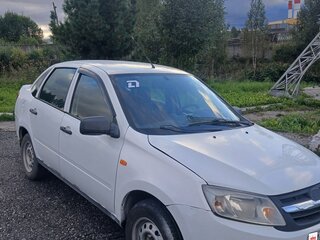 2014 Lada (ВАЗ) Granta I, белый, 210000 рублей, вид 3