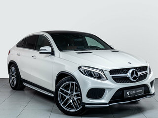 2017 Mercedes-Benz GLE Coupe 400 I (C292), белый, 3799000 рублей, вид 3