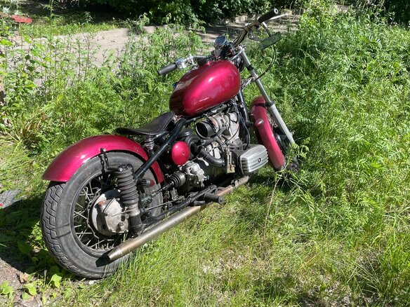 1991 Днепр MT-11, красный, 100000 рублей - вид 6