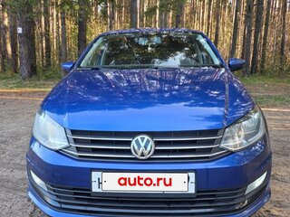 2020 Volkswagen Polo V Рестайлинг, синий, 1340000 рублей, вид 5