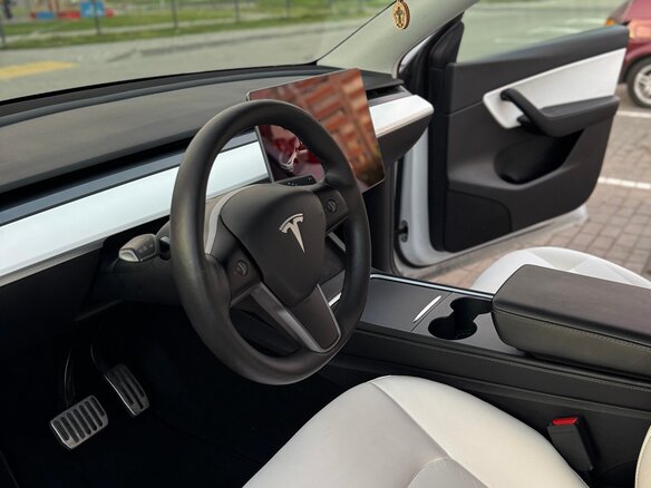 2021 Tesla Model Y Long Range Dual Motor I, белый, 1900000 рублей - вид 7
