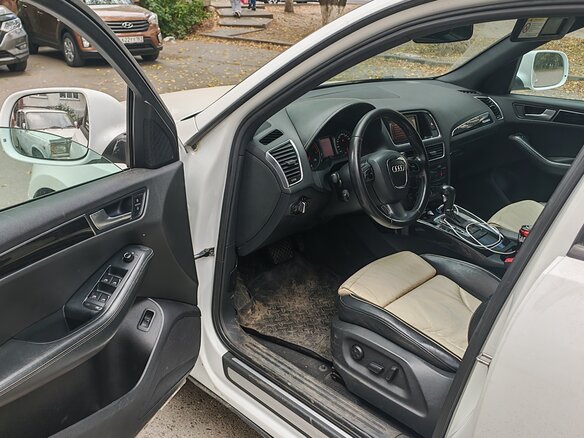 2011 Audi Q5 8tiptronic I (8R), белый, 1300000 рублей - вид 5