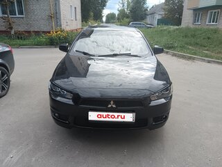 2008 Mitsubishi Lancer X, чёрный, 680000 рублей, вид 2