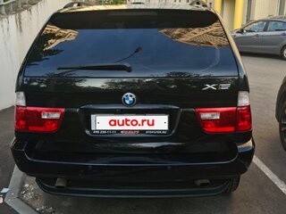 2003 BMW X5 3.0i I (E53) Рестайлинг, чёрный, 945000 рублей, вид 4
