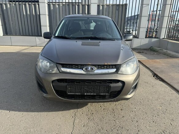 2015 Lada (ВАЗ) Kalina II, коричневый, 338000 рублей - вид 6