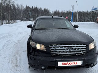 2007 Infiniti FX35 I (S50) Рестайлинг, чёрный, 1050000 рублей, вид 2
