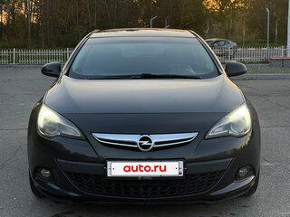 2012 Opel Astra GTC J Рестайлинг, чёрный, 770000 рублей, вид 2