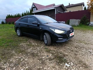 2019 Hyundai Solaris II, чёрный, 1600000 рублей, вид 1