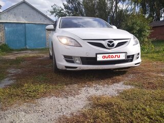 2008 Mazda 6 II (GH), белый, 700000 рублей, вид 3