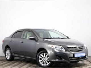 2009 Toyota Corolla X (E140, E150), серый, 819000 рублей, вид 1
