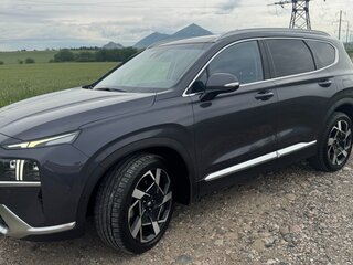 2021 Hyundai Santa Fe IV Рестайлинг, синий, 3120000 рублей, вид 5