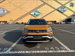 2023 Volkswagen T-Cross I (China Market), жёлтый, 1290333 рублей, вид 2