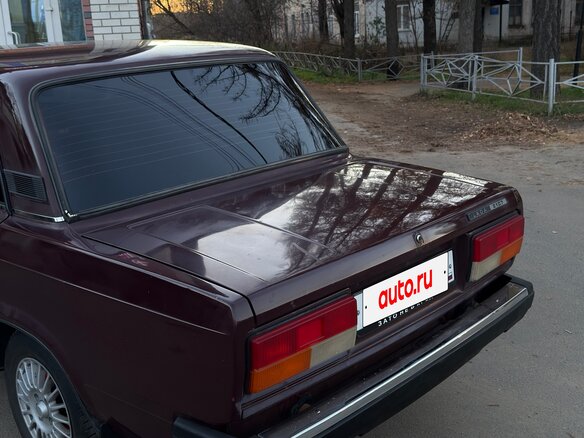 2008 Lada (ВАЗ) 2107, пурпурный, 210000 рублей - вид 2
