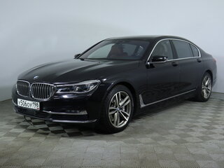 2016 BMW 7 серии Long 750Li xDrive VI (G11/G12), чёрный, 2525000 рублей, вид 1