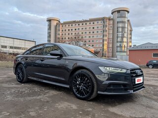 2016 Audi A6 IV (C7) Рестайлинг, серый, 2500000 рублей, вид 2