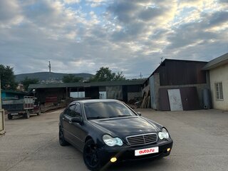 2000 Mercedes-Benz C-Класс 200 II (W203), чёрный, 450000 рублей, вид 1