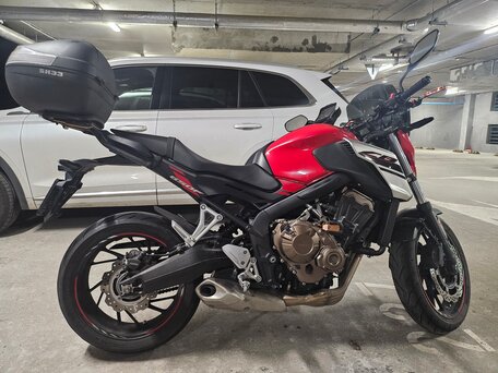 2017 Honda CB 650F, красный, 730000 рублей, вид 5