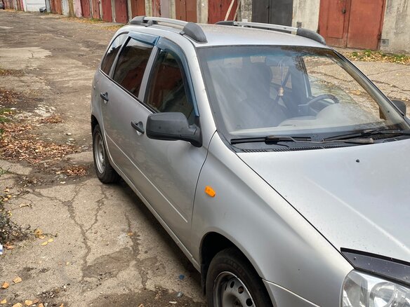 2010 Lada (ВАЗ) Kalina I, серебристый, 162000 рублей - вид 1