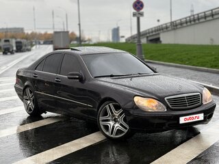1999 Mercedes-Benz S-Класс 430 IV (W220), фиолетовый, 650000 рублей, вид 4