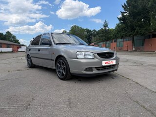 2007 Hyundai Accent ТагАЗ II, бежевый, 400000 рублей, вид 2