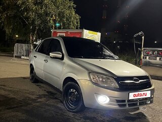2012 Lada (ВАЗ) Granta I, серебристый, 275000 рублей, вид 2