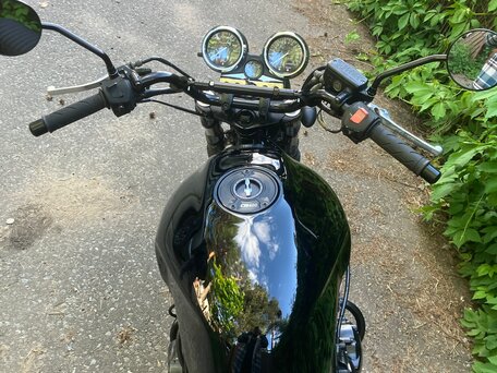1995 Honda CB 400 Super Four, чёрный, 230000 рублей, вид 5