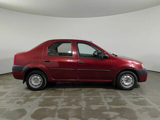 2009 Renault Logan I, красный, 355000 рублей, вид 4