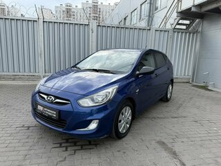 2013 Hyundai Solaris I, синий, 785000 рублей, вид 1