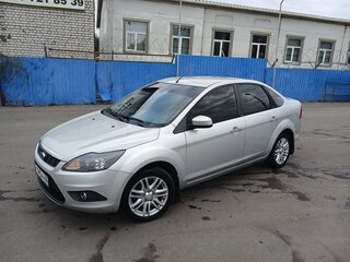 2010 Ford Focus II Рестайлинг, серебристый, 640000 рублей, вид 1