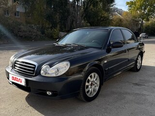 2007 Hyundai Sonata ТагАЗ IV (EF) Рестайлинг, чёрный, 520000 рублей, вид 2