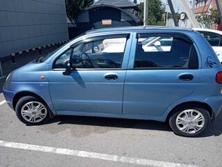 2007 Daewoo Matiz I Рестайлинг, синий, 140000 рублей, вид 3